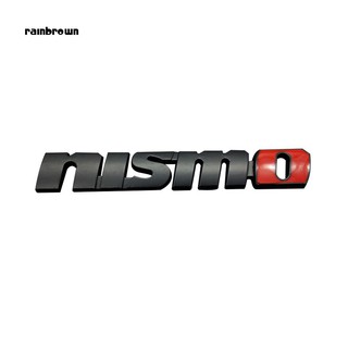 Rb_3 D สติ๊กเกอร์โลโก้โลหะสำหรับ nismo