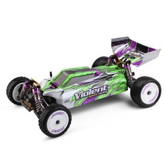 รถบังคับวิทยุWLtoys104002 4WD RTR 2.4GHz1:10 ความเร็ว60km/h มอเตอร์บัตรเลท ระบบไฟฟ้าแบตเตอรี่ชาร์จอุปกรณ์พร้อมเล่น