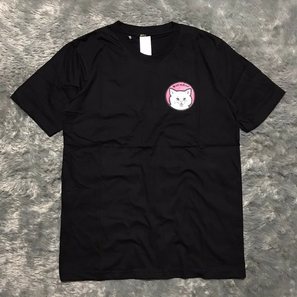 เสื้อยืดพรีเมี่ยม พิมพ์ลาย Ripndip Stop Being A Pussy สําหรับผู้ชาย