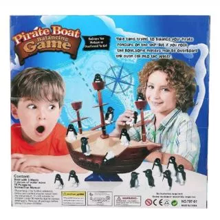 เกมส์นกแพนกวินตกเรือโจรสลัด เกมส์นกเพนกวิน Pirate Boat Balancinggame เรือเพนกวิ้น 1240