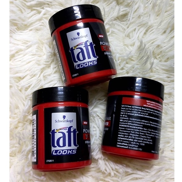 Schwarzkopf All Weather Taft Looks V12 Power Wax 85 ml💥ขายดี💥 ✨