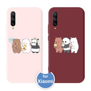 เคส Poco X3 Pro NFC Mi 11 10T Pro We Bare Bears Soft Cover Xiaomi Pocophone F1 Redmi 9 9A 9C 9T Note 6 7 8 9 10 Pro 9S 8T Poco F2 Pro Mi 8 9 9T Note 10 Lite CC9 Pro CC9E A3 Redmi 6A 7A 8A K20 10X K30 Go Soft Case