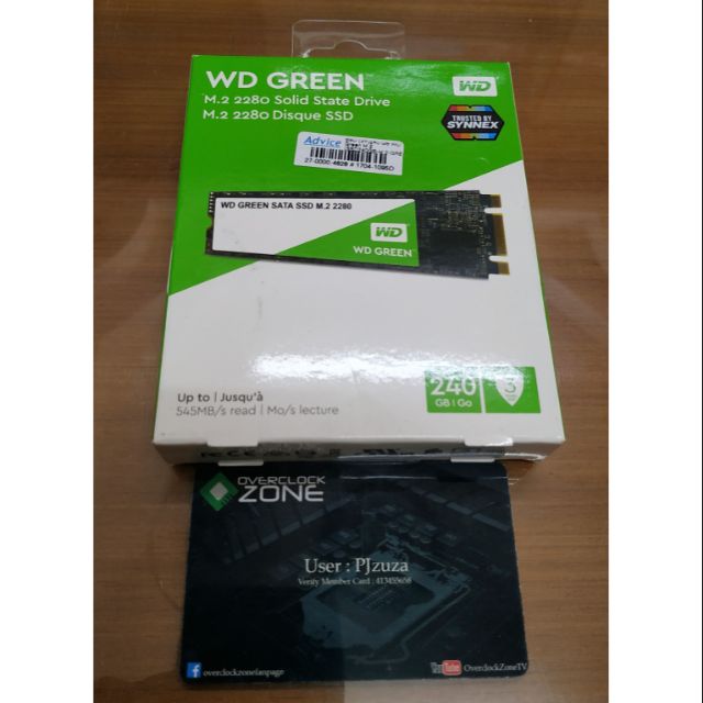 WD Green Sata M.2 250GB