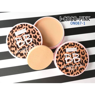 แป้งพัฟ  I-coco pink แป้งพัฟมี SPF+++ในตัว no.on087