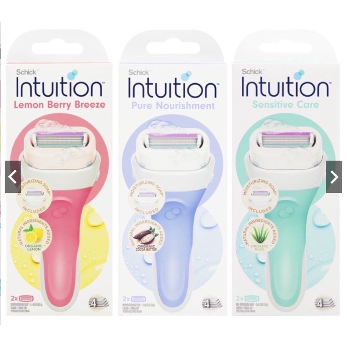 SCHICK INTUITION SENSITIVE CARE