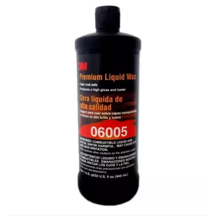 3M 06005 Premium Liquid Wax น้ำยาเคลือบเงาแวกซ์ สูตรพรีเมียม 946 ml
