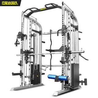 Power Reform เครื่องออกกำลังกาย Functional Training Machine Smith Machine รุ่น Mega Trainer M7 Stack + Weight Stack 180