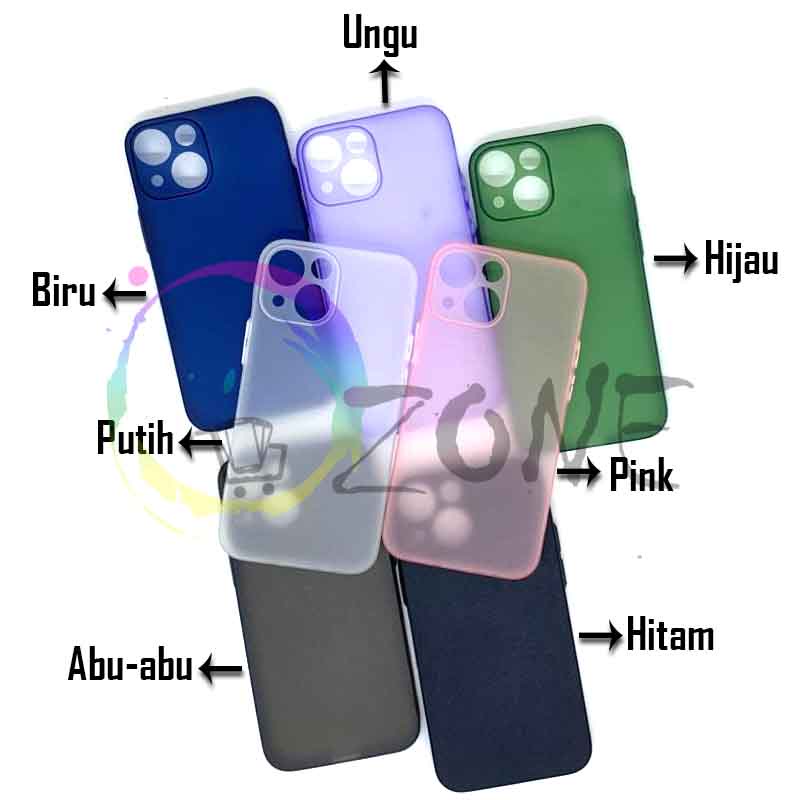 SLIM CASE IP 13 MINI 13 PRO 13 PRO MAX ULTRA-THIN MATTE CASE