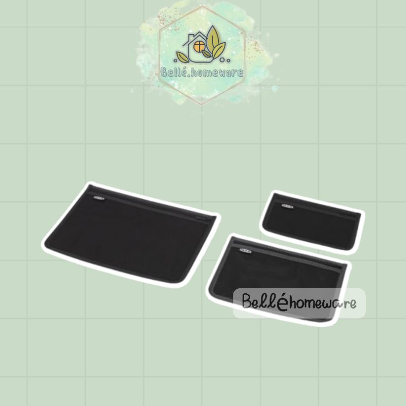 Make UP POUCH MAKE UP BAG ที่ใส่อุปกรณ์เสริม ORGANIZER CONTENTS 3 ชิ้น IKEA