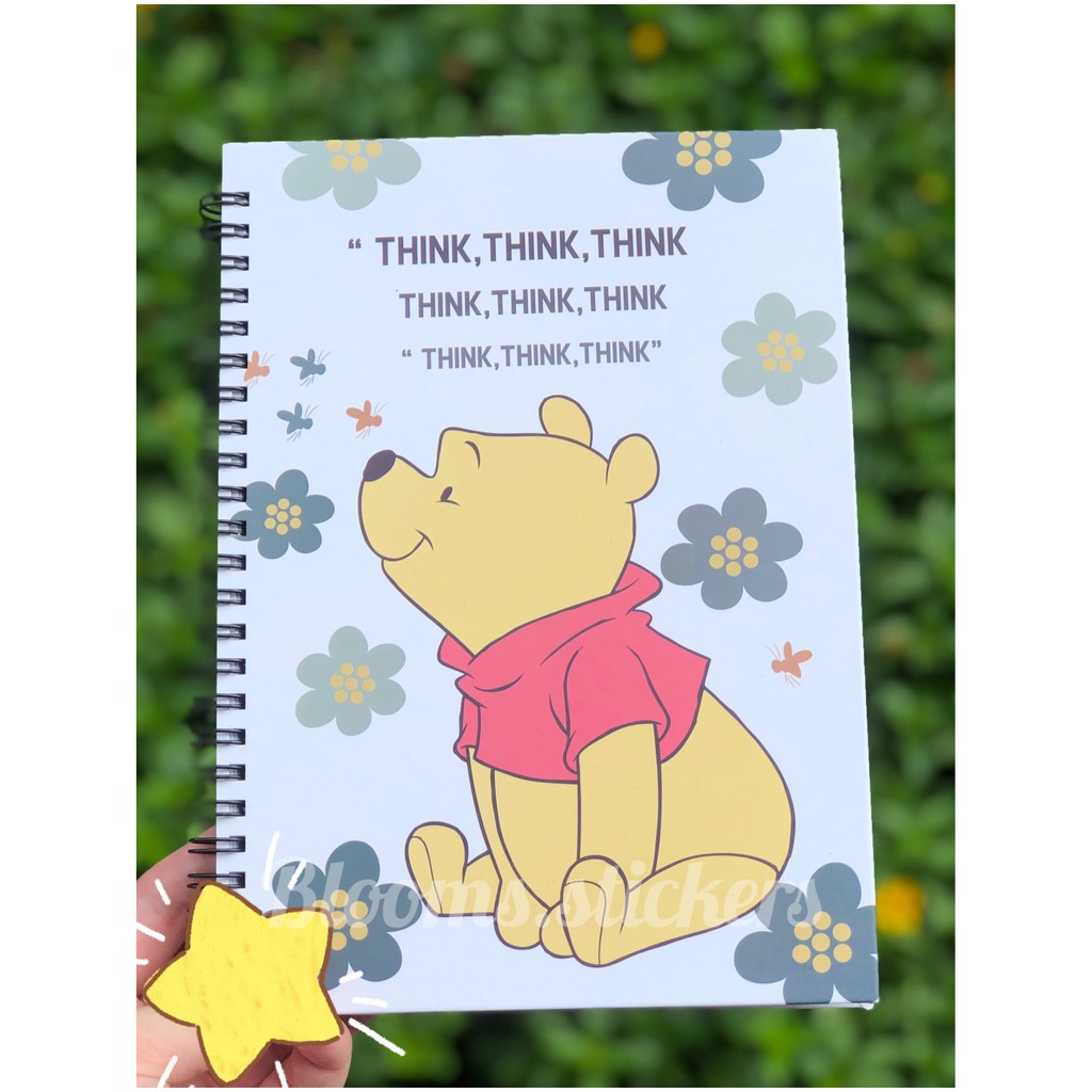 สมุดปกแข็งสันห่วง ลายการ์ตูน SANRIO ขนาดใหญ่