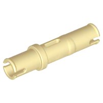Lego Technic part (ชิ้นส่วนเลโก้) No.32556 Pin 3L without Friction Ridges Lengthwise