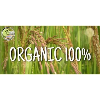 ข้าวกล้องหอมมะลิ อินทรีย์ ข้าวกล้องเหลือง ตราซักซี๊ด ออร์แกนิค Sucseed Organic บรรจุ 1 kg.