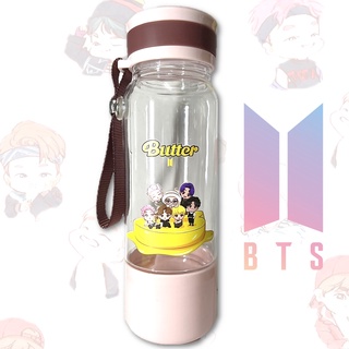 กระบอกน้ำเกาหลีสุดน่ารัก KPOP Water Bottle BTS Butter Limited Edition