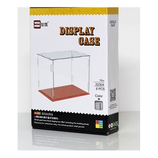 ตู้โชว์ nanoblock toy display case building block 2230 A ขนาด 22x18x14 cm