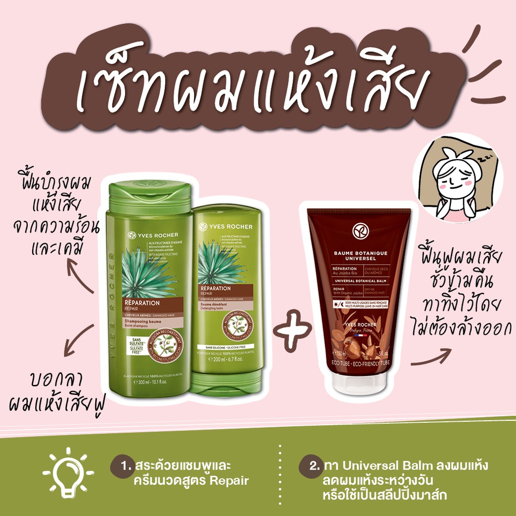 Yves Rocher Reparation Universal Botanical Balm 150 ml รีแพร์เรชั่น ยูนิเวอร์แซล โบทานิคอล บาล์ม 150 มล. #6
