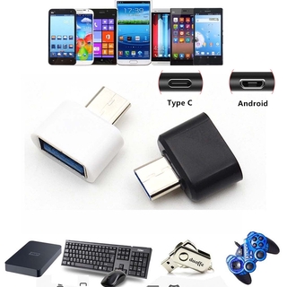 อะแดปเตอร์ OTG Micro USB สําหรับโทรศัพท์ Android Type C Male To USB Female