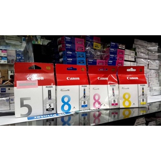 📌Canon ชุดเบอร์5และเบอร์8พร้อมส่ง♦โละกล่องไม่สวย
