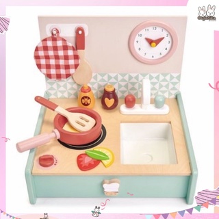 ชุดครัวพกพาหรรษาสุดน่ารัก ของเล่นสำหรับเด็กรุ่น Kitchenette แบรนด์ Tender Leaf Toys