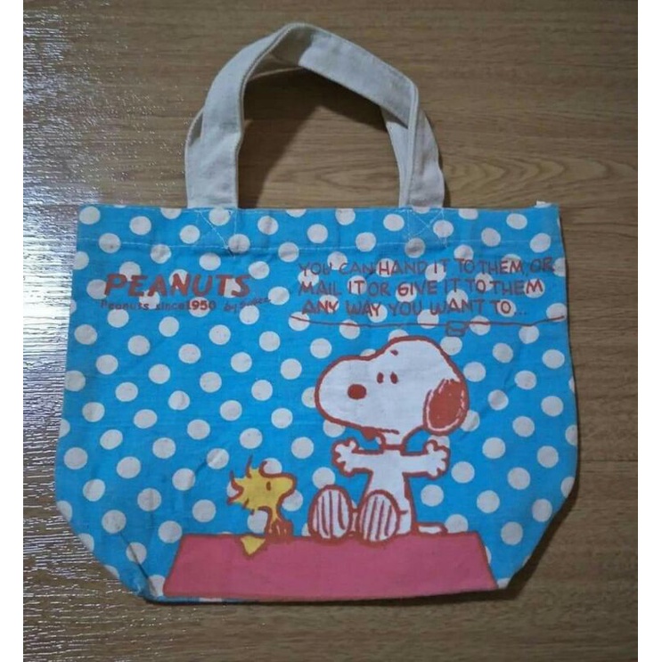 กระเป๋ามือสอง  snoopy แท้