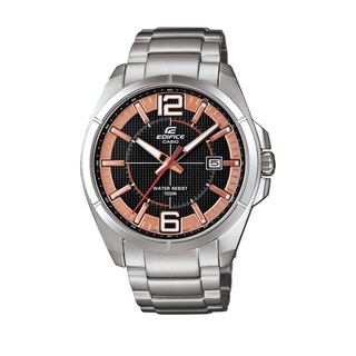 Casio Edifice สีเงิน สายสแตนเลส รุ่น EFR-101D-1A5V