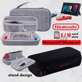 กระเป๋าเคส แบบแข็ง มีซิป หนา 7.5 ซม. สําหรับ Nintendo Switch 19