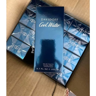 Davidoff Cool Water for Men 200ml (EDT) กล่องซีล แท้100% เช็คสต็อกก่อนสั่งนะคะ