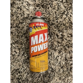 Max Power แก๊สกระป๋อง 250 ML Made in Korea ของพร้อมส่ง ค่าส่งถูก ระบบป้องกันการระเบิด Maxpower Butane Gas Cartridge(New)