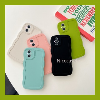 Multicolor Color Phone Casing for OPPO Reno8 Z 8 Pro 7 Z 7 Pro A77 5G เคส Skin Feel Phone Case เคสโทรศัพท Soft Silicone Wavy Phone Back Cover