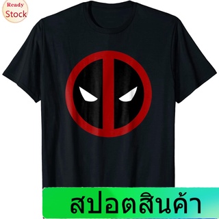 เสื้อยืดกีฬา Marvel Deadpool Mask Classic Graphic T-Shirt Sports T-shirt