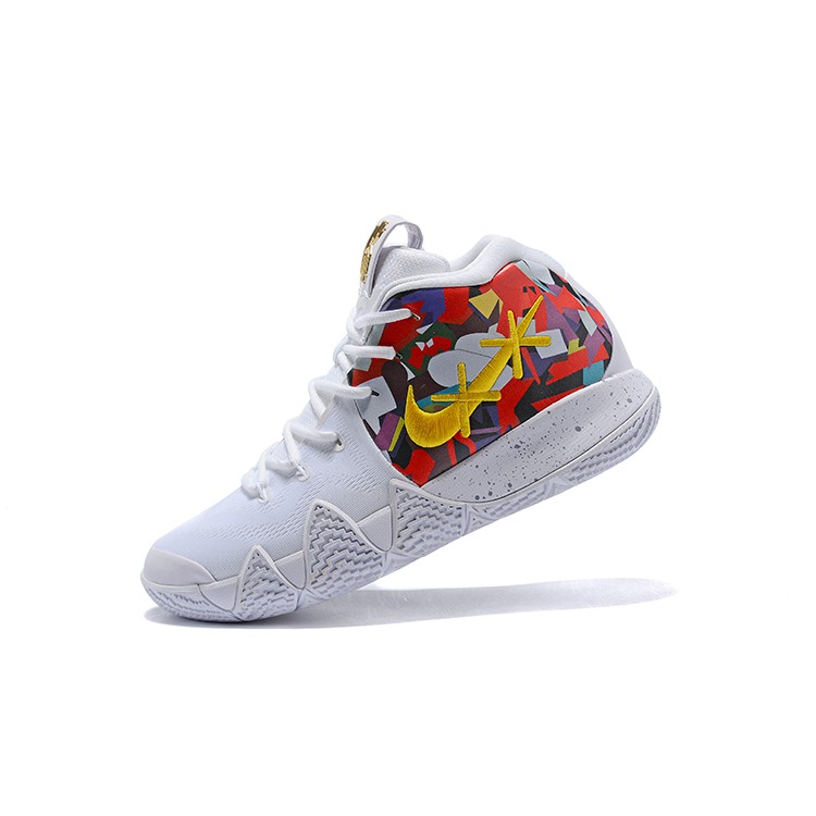 Kyrie 4 white sales multi