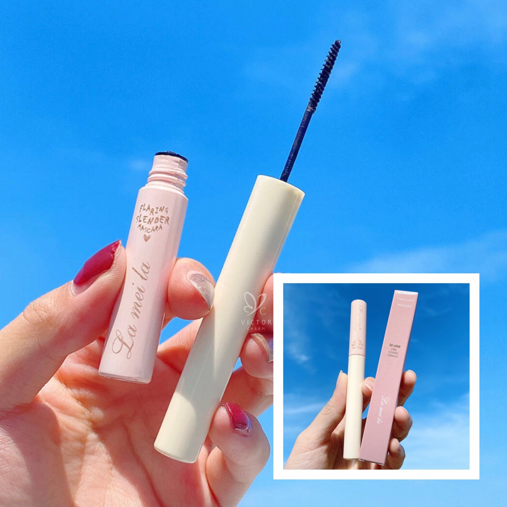 Lameila 779 มาสคาร่าสลิม 3D มาสคาร่าปัดขนตายาว หัวแปรงเล็ก ปัดง่าย ขนตางอนเด้ง ติดทน กันน้ำกันเหงื่อ long Mascara