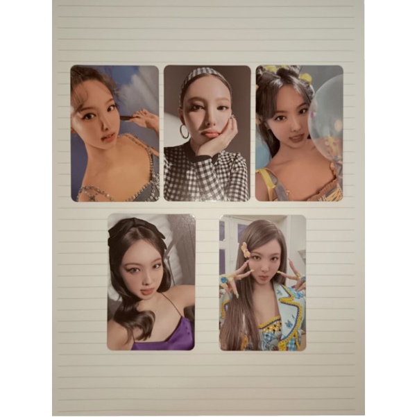 TWICE NAYEON IM NAYEON Photocard อย่างเป็นทางการ | POB (ไม่มี) |