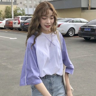 Two Tone Oversize พร้อมส่ง