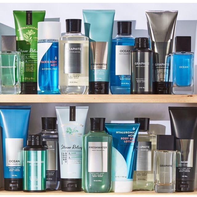 รวมสินค้า For Men จาก Bath &amp; Body Work มีหลายกลิ่นหอมให้เลือก Ultra Shea Body Cream/Body Wash/ Body Spray/ Body Colonge