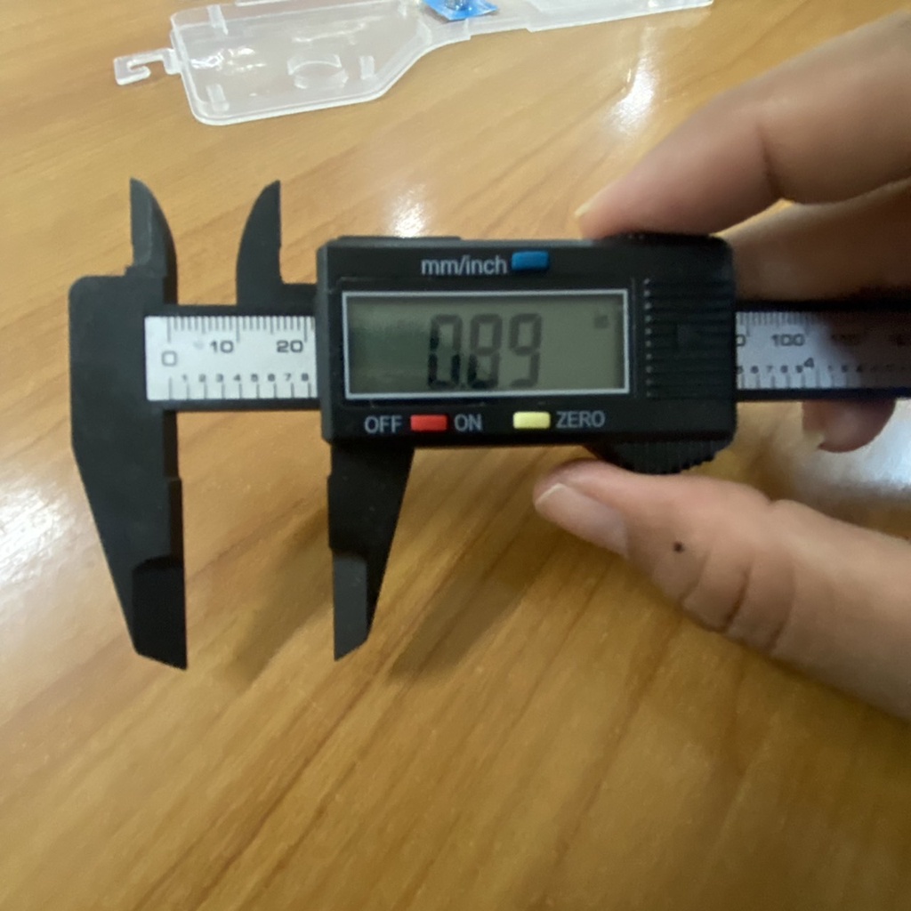 Tools 141 บาท เครื่องมือวัด เครื่องมือวัดเวอร์เนียร เวอร์เนียร์ ดิจิตอล 6 นิ้ว เวอร์เนีย แบบพลาสติก สินค้าพร้อมส่งในไทย Home & Living