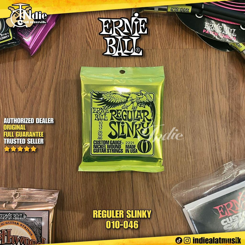 Ernie Ball Regular Slinky 10-46 2221 สายกีตาร์ไฟฟ้า