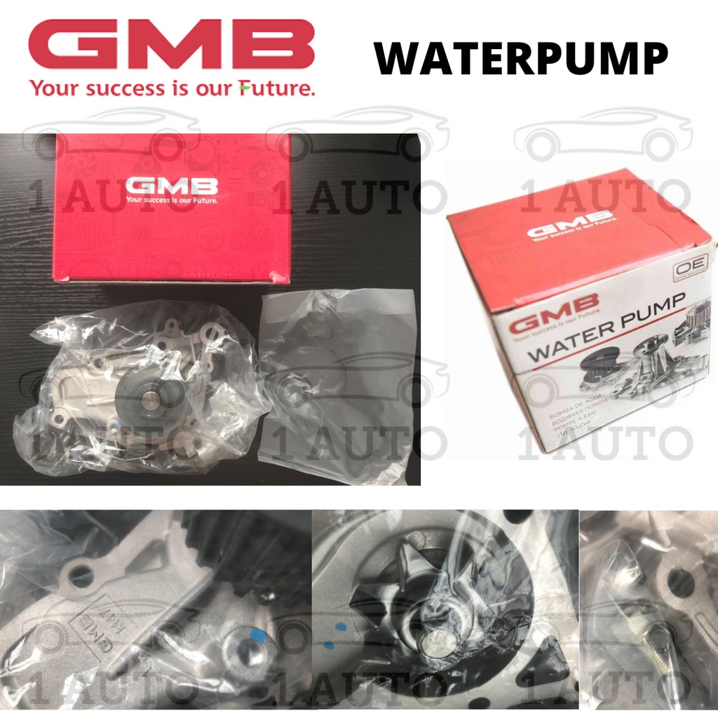 GMB WATERPUMP PROTON WIRA SATRIA 1.6 PUTRA 1.8 SATRIA GTi 4G91 4G92P 4G92 DOHC 4G93P 4G93 DOHC