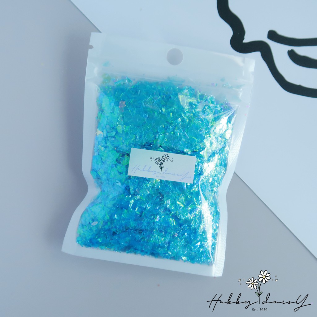 Candy Paper กลิตเตอร์โฮโลแกรม 5 สี พร้อมส่ง รูปที่ 7