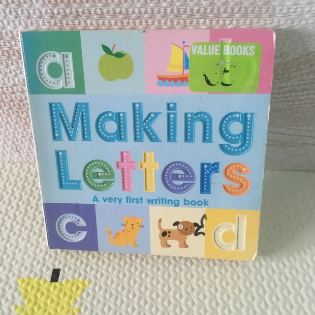Making Letters (board book ) - nichaphaji - ThaiPick