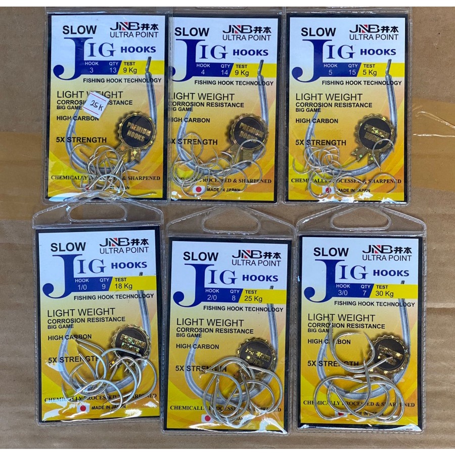 MATA JNB ตะขอจิ๊กกิ้งจิ๊กช้า