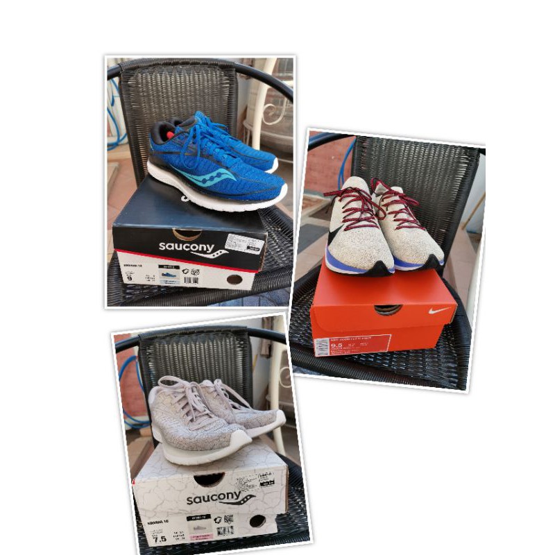 รองเท้าวิ่ง​ รองเท้าออกกำลังกาย​ nike saucony​ มือสอง​ ราคาถูก