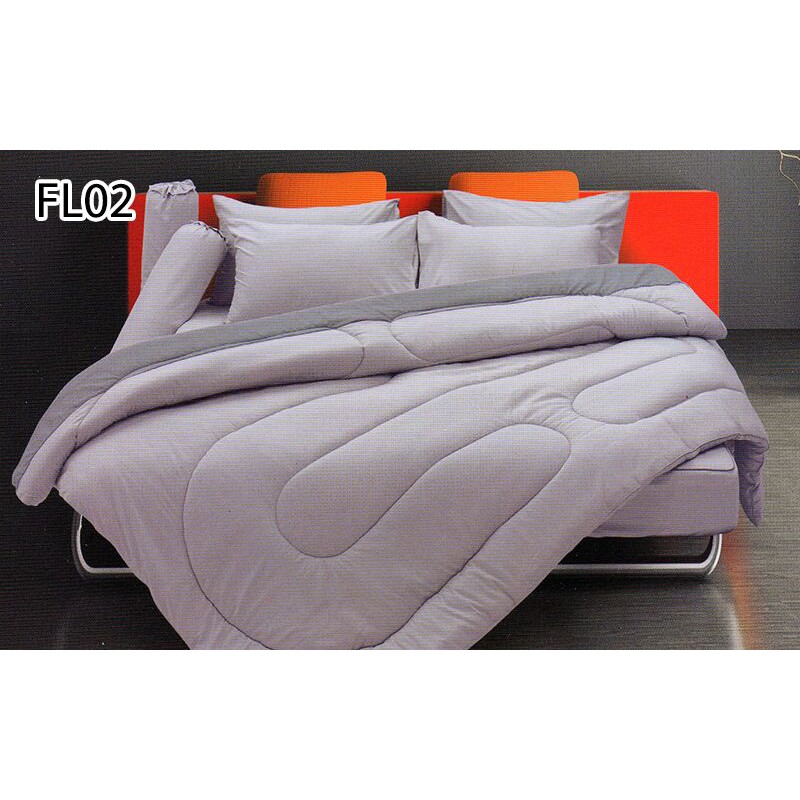 Fair Lady ผ้าปูที่นอน ขนาด 3.5/5/6 ฟุต (ไม่รวมนวม) Fair Lady พิมพ์ลาย FL02