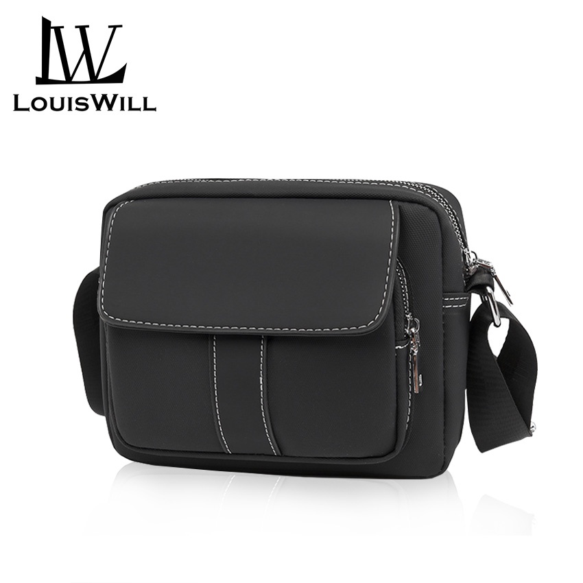 Louiswill กระเป๋าคาดอก กระเป๋าสะพายไหล่ กระเป๋าเมสเซนเจอร์