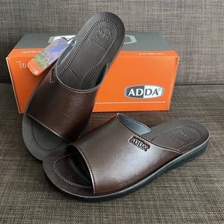 [ลูกค้าใหม่ราคา 1 บาท]🍀รองเท้าสวม ADDA 7F13🍀 พื้นPU หนังPVC รองเท้าลำรองพื้นบาง ADDAแท้ 💯%
