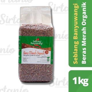 SEBLANG BANYUWANGI - BERAS MERAH ORGANIK 1KG[Beras Diet, Beras Sehat, Beras Organik, Beras Diabetes]