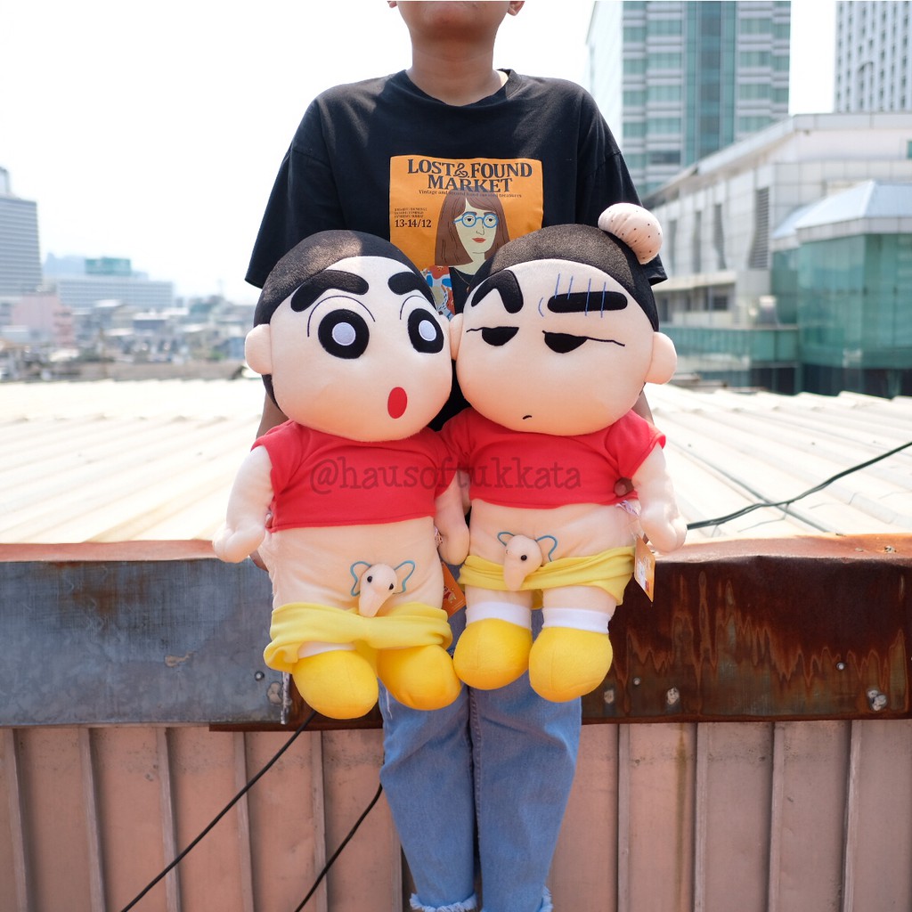 ตุ๊กตา Shinchan ชินจัง มีช้างน้อยโผล่ 16นิ้ว Chinjung Crayon Shinchan เครยอนชินจัง
