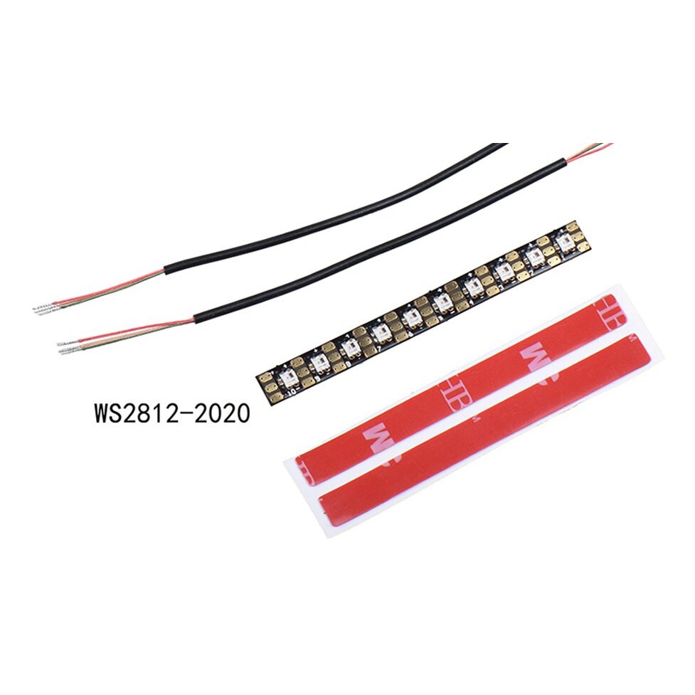 ไฟWS2812-2020 ยืดหยุ่น LED Strip light 10 - ความสว่าง 2020 ไฟ 5 มม. (มีสินค้าในไทยพร้อมจัดส่ง)