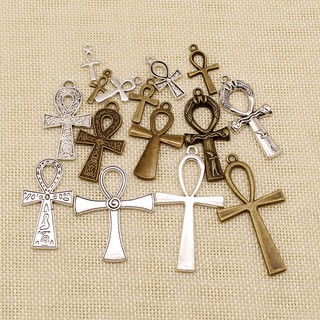 Ankh จี้ไม้กางเขน สําหรับทําเครื่องประดับแฮนด์เมด Diy