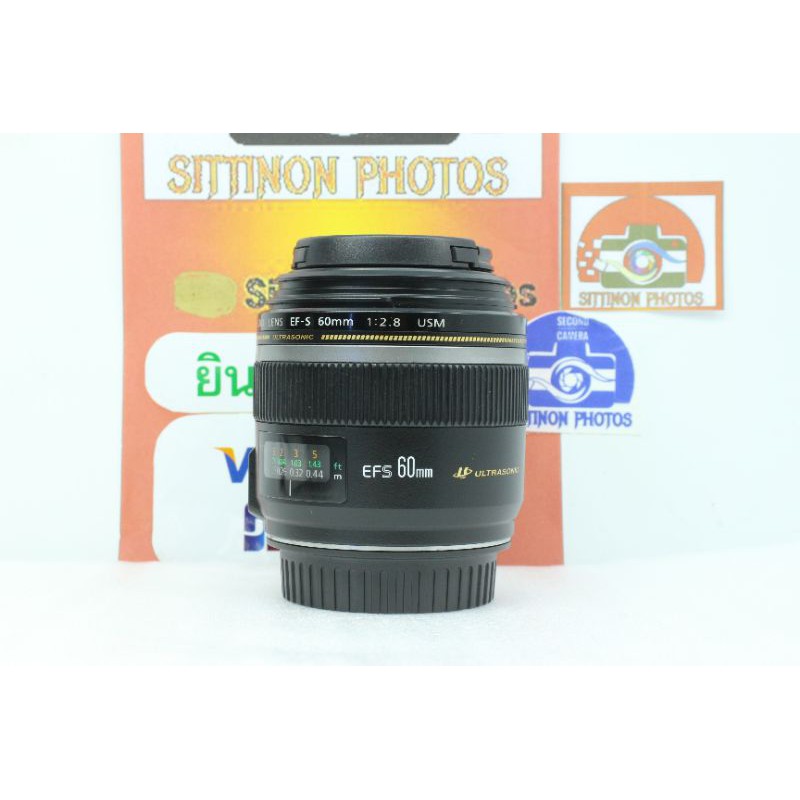 Canon Ef-s 60 mm F2.8 Macro USM สภาพสวย