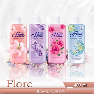 Flore ครีมอาบน้ำฟลอเร่ ขนาด 400 ml แพ็คคู่